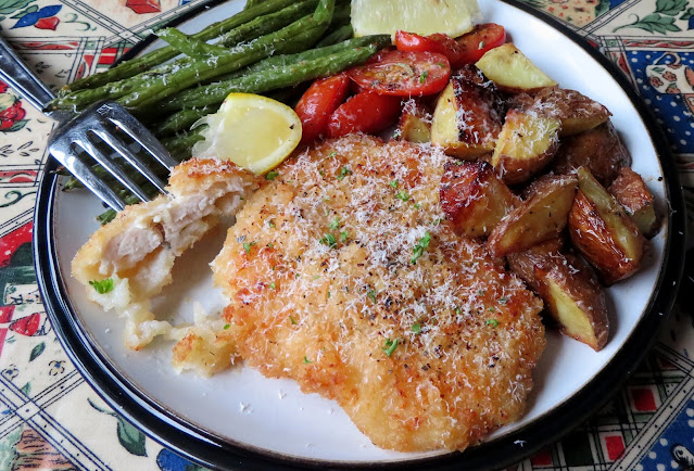 Crispy Sheet Pan Chicken Milanese