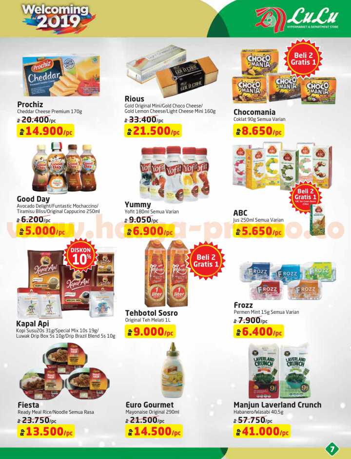 Katalog LULU Promo LULU Hypermarket 27 Desember 2018 - 10 