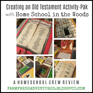 Old Testament Activity-Pak from Home School in the Woods {Product Review}