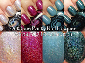 Octopus Party Nail Lacquer Winter 2015 Collection