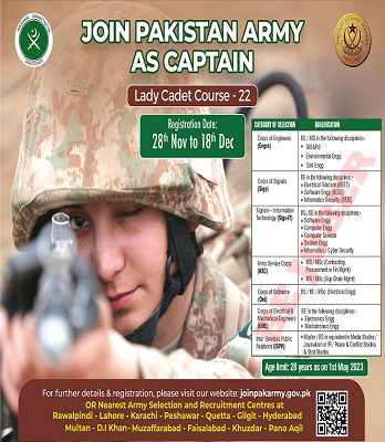 Lady Cadet Course 2023