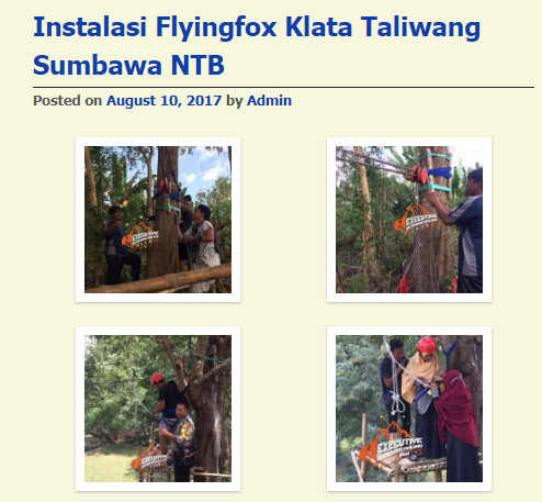 PEMBANGUNAN FLYING FOX NTB