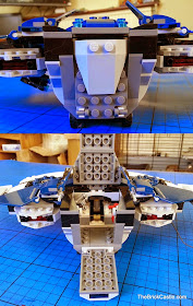  LEGO Avengers Quinjet 76032 rear opening hatch