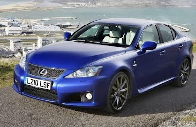 2010 Lexus IS-F updated 