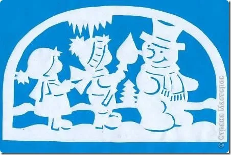 navidad arte recortado (15)