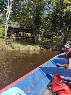 " Traveling with the boat in Sipaliwini"