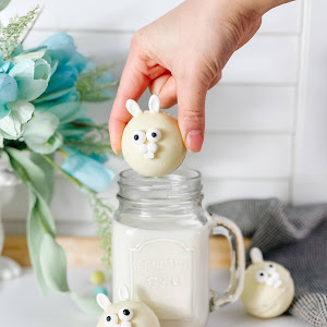 Easter Bunny Hot Chocolate Bombs