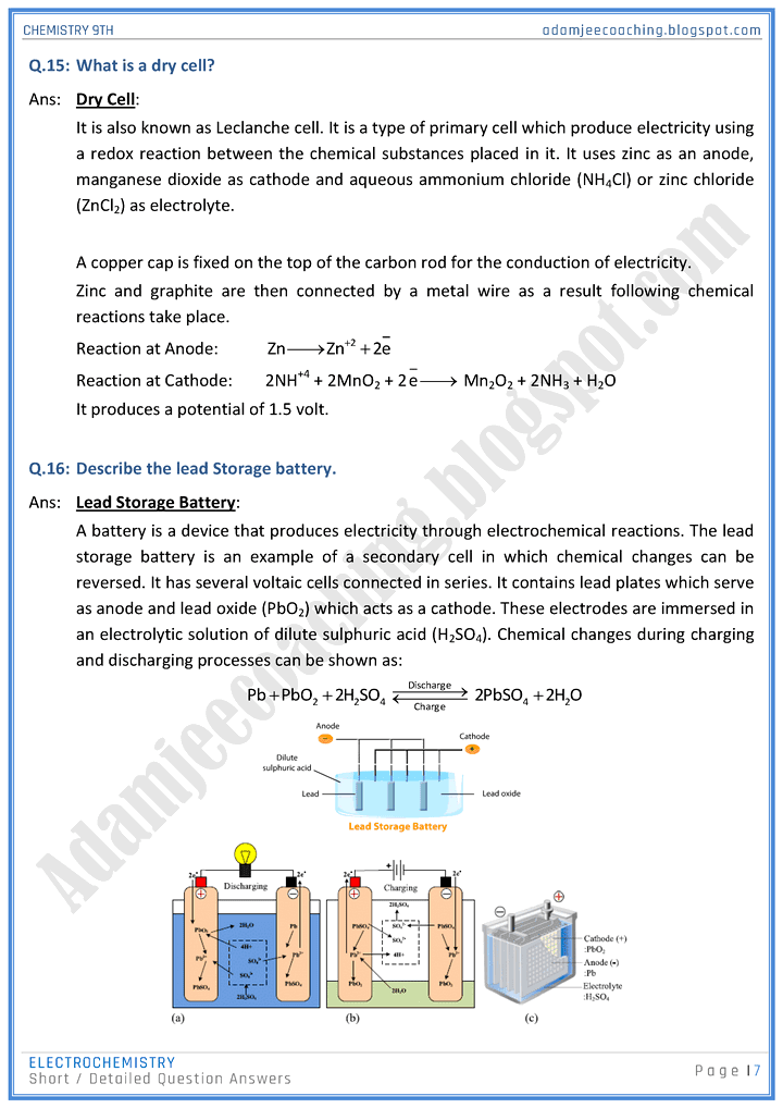 electrochemistry-short-and-detailed-question-answers-chemistry-9th