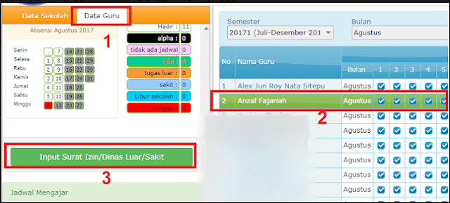 Untuk lebih jelasnya silahkan download Panduan lengkap cara mengisi daftar hadir guru onli Alamat Login SIM Kehadiran Guru untuk mengisi di Info GTK