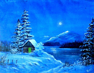 winterlandscape-chrismaspainting-winterdrawing-acrylicpainting