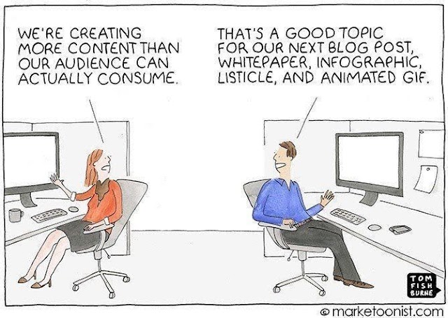 Focus on content quality than quantity