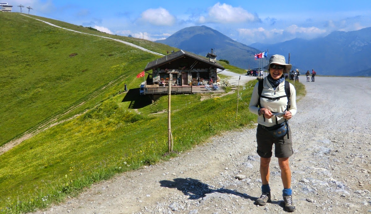 Starting point at Chalet de Marmotte