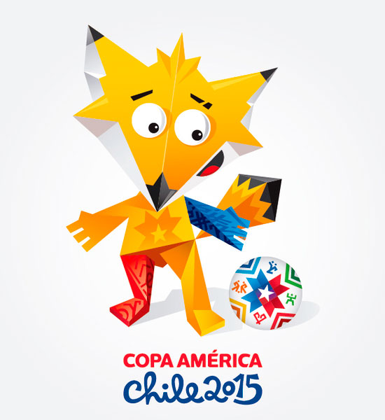  2. Zincha, mascota oficial Copa América Chile 2015
