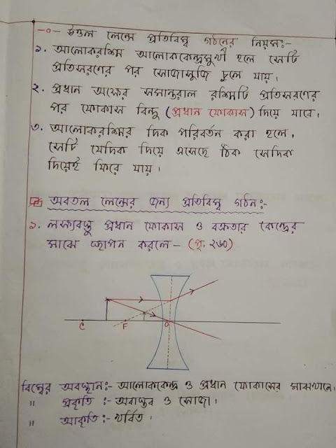 SSC Physics Chapter 9 Hand Note