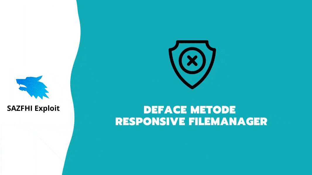 Deface metode Responsive FileManager