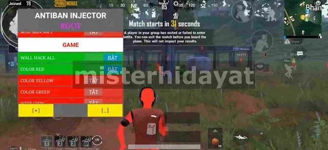 Update Antiban Injector Pubg Mobile Global - Korea For Root & Non Root