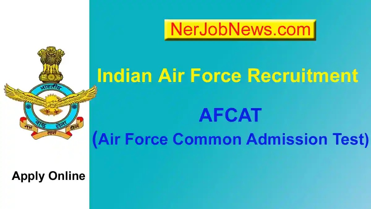 Indian Air Force Recruitment 2023 – AFCAT, Apply Online 317 Posts