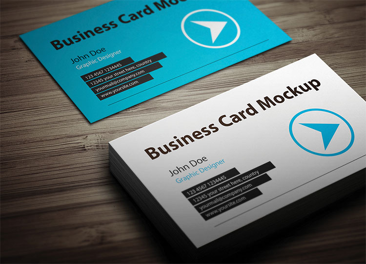 Business Card Mockups Free PSD