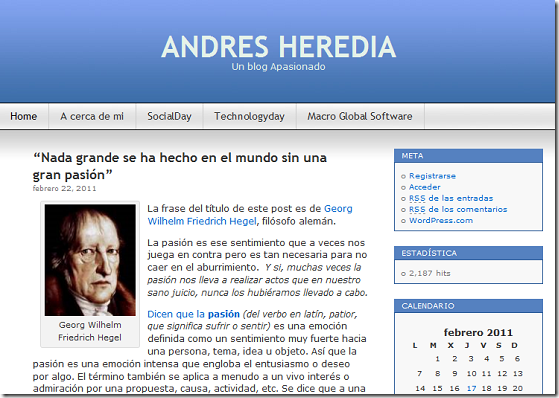 blog andy