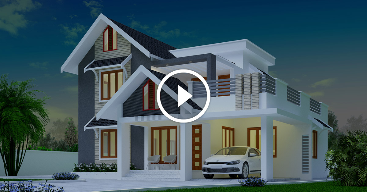 Best 85 house designs of May 2022 Kerala home design 