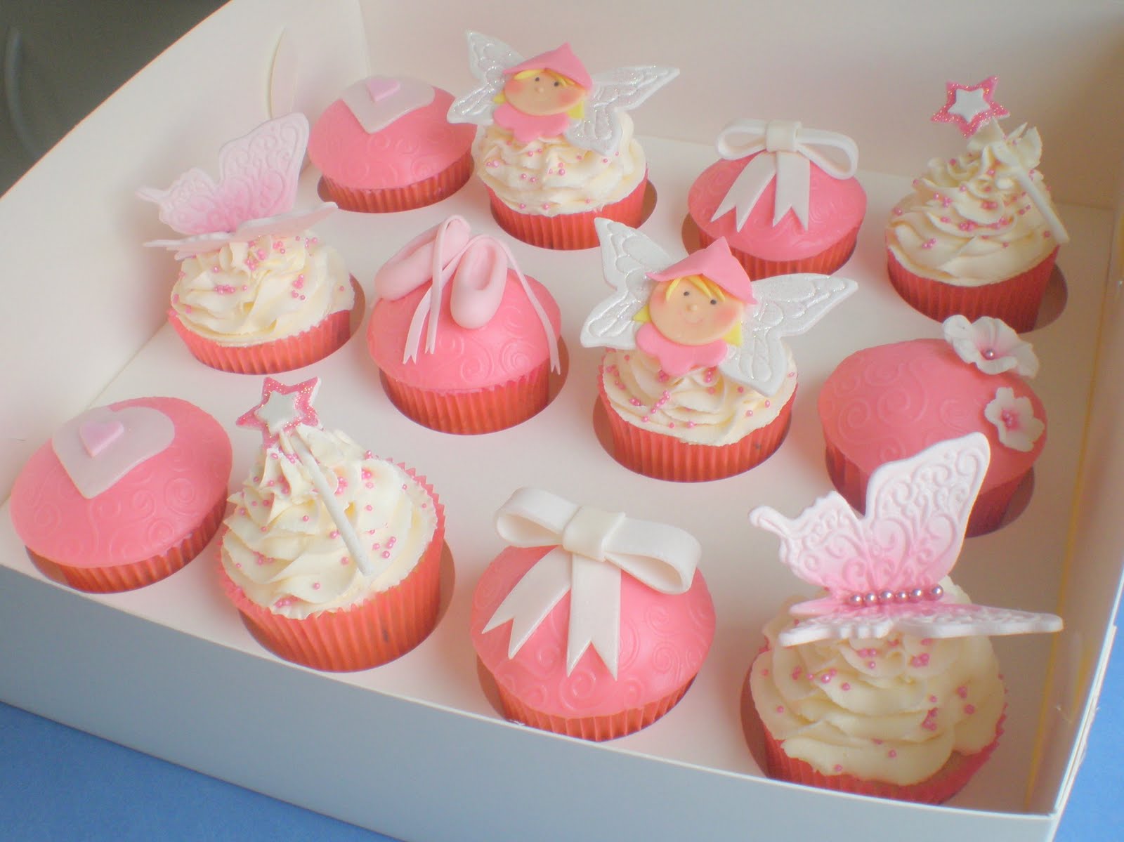 Cute Girly Cupcakes