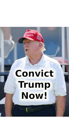 meme - Convict Trump Now - gvan42 - faceBORG