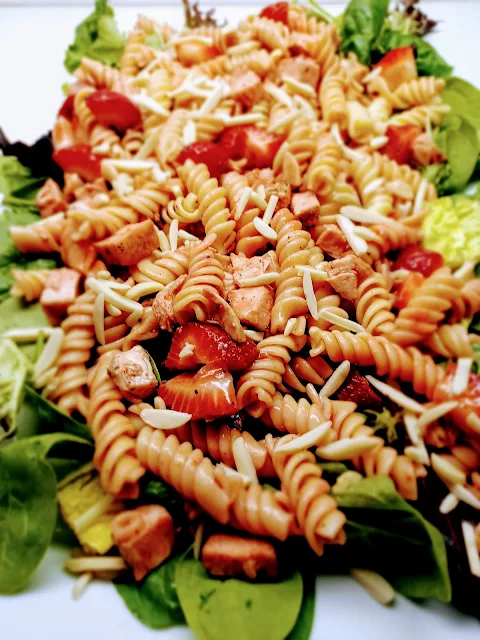 Chicken Pasta Salad With Strawberries at Miz Helen's Country Cottage