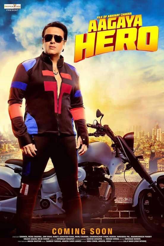 Aa Gaya Hero next upcoming movie first look, Poster of Govinda download first look Poster, release date