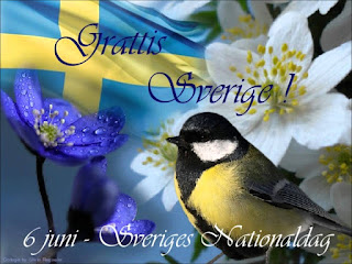 Idag det är Sveriges nationaldag ,, Grattis Sverige