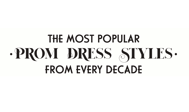 A Look Back at Prom Dress Styles Throughout the Decades