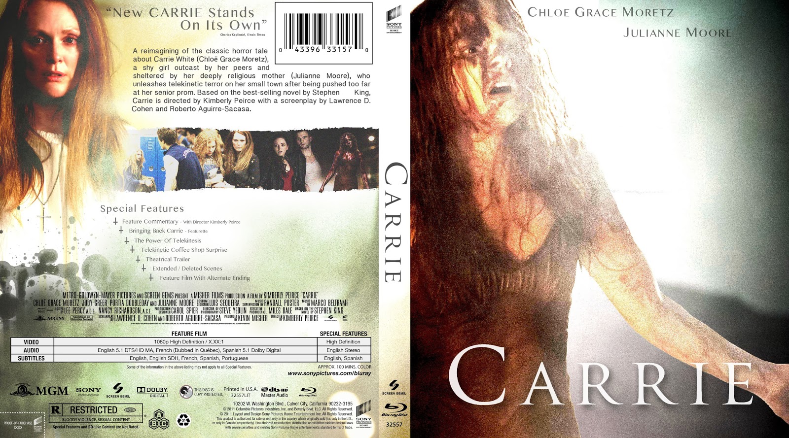 Capa Bluray Carrie