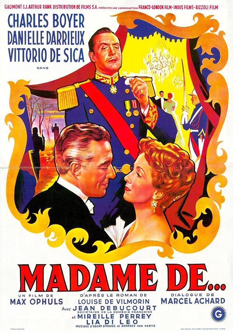 THE EARRINGS OF MADAME DE... poster