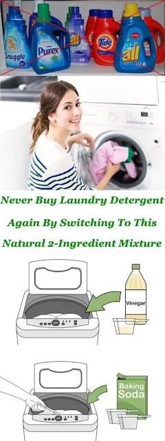 Never Buy Laundry Detergent Again By Switching To This Natural 2-Ingredient Mixture