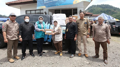 Posko Pemprov Jabar Wujud Kepedulian Pemerintah Terhadap Korban Gempa Cianjur