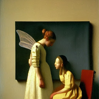 Fairies by Vermeer | Stablecog Generator