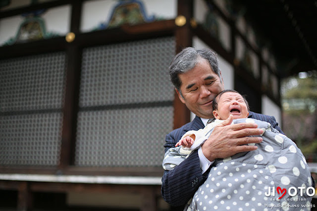 御香宮神社でのお宮参り出張撮影