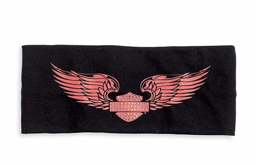 http://www.adventureharley.com/harley-davidson-headband-womens-winged-bar-shield-logo-knit-headband