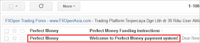 Cara pendaftaran akun Perfect Money (PM)