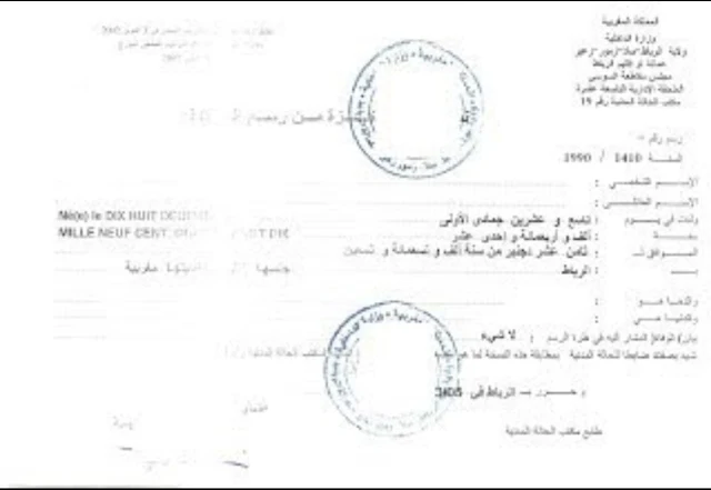 بسهولة وثائق واجراءات التصريح بالوفاة بالمغرب 2020
