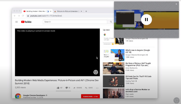 Picture-in-Picture - Παίζουμε βίντεο του Youtube σε ξεχωριστό παράθυρο του υπολογιστή 
