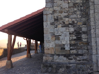 parte lateral de la ermita