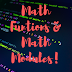 Math Functions & Math Modules