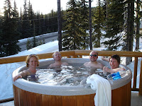 ontspannen in een jacuzzi