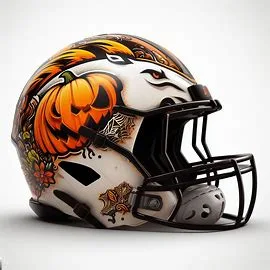 Western Michigan Broncos Halloween Concept Helmets