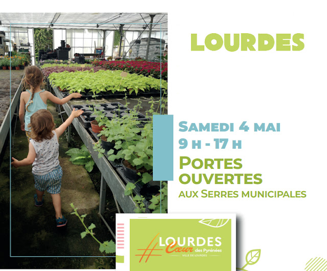 Portes ouvertes aux serres municipales Lourdes 2024