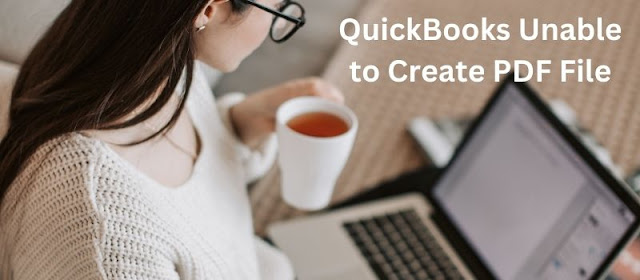 QuickBooks Unable to Create PDF