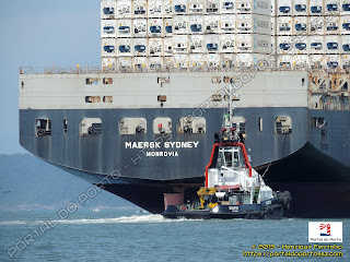 Maersk Sydney e Sculptor