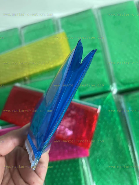 Blue bubble bag