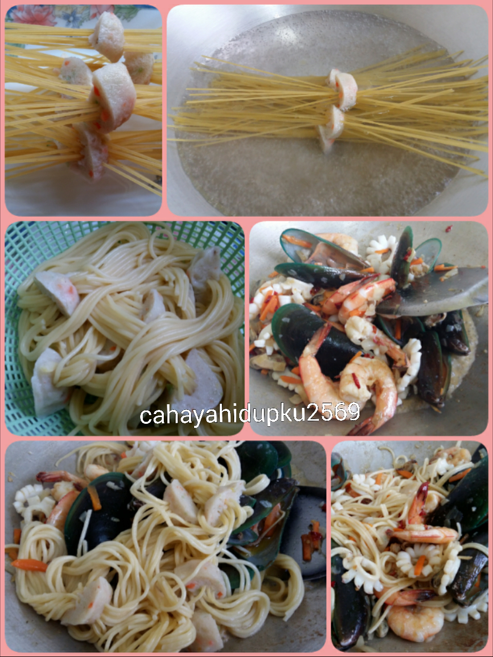 CAHAYA HIDUPKU: RESEPI SPAGHETTI AGLIO OLIO MUDAH emmm 