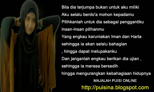 PUISI DO'A UNTUK KEKASIH DUNIA MAYA - PUISINA